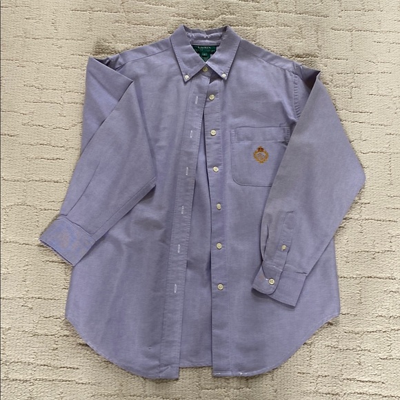 Lauren Ralph Lauren Tops - Lauren Ralph Lauren Blue Button Down Shirt